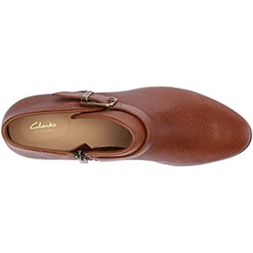 Botas De Moda Para Mujer Maypearl Milla De Piel Marron Oscuro Clarks