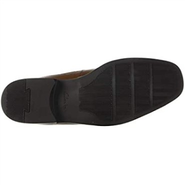Mocasines Sin Cordones Tilden Para Hombre Marrón Oscuro Clarks