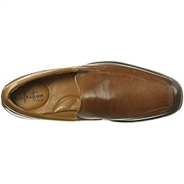 Mocasines Sin Cordones Tilden Para Hombre Marrón Oscuro Clarks