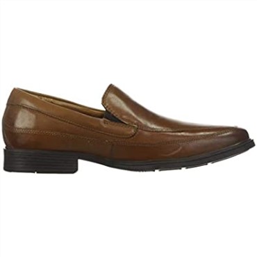 Mocasines Sin Cordones Tilden Para Hombre Marrón Oscuro Clarks