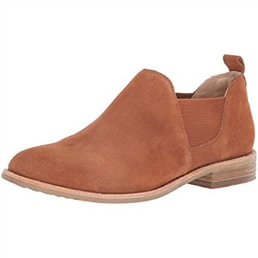 Botas De Moda Para Mujer Edenvale Page De Clarks En Ante Marrón Oscuro