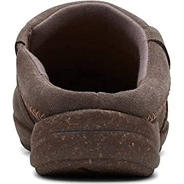 Zueco Roseville Echo Clarks De Ante Marrón Oscuro Para Mujer