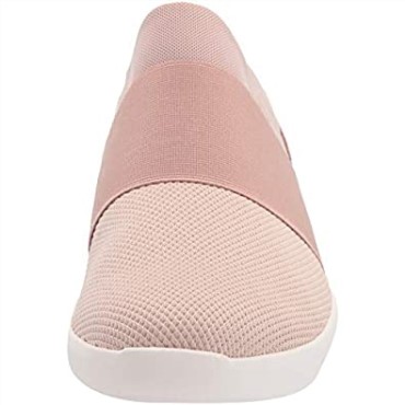 Zapatilla De Mujer Clarks Kayleigh Band Combi Textil Rosa Empolvado