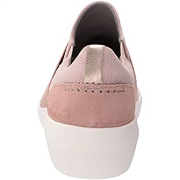 Zapatilla De Mujer Clarks Kayleigh Band Combi Textil Rosa Empolvado