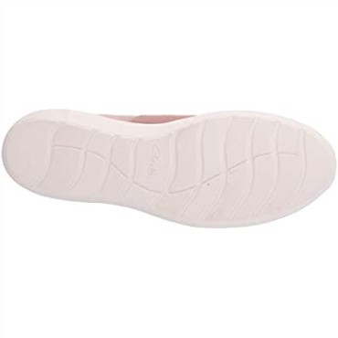 Zapatilla De Mujer Clarks Kayleigh Band Combi Textil Rosa Empolvado