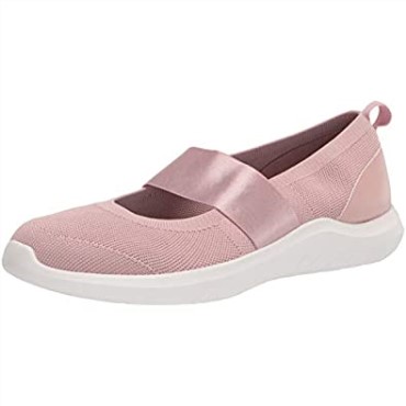 Zapatillas Clarks Mujer Nova Sol Punto Rosa Empolvado