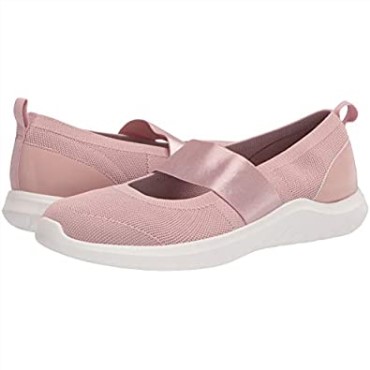 Zapatillas Clarks Mujer Nova Sol Punto Rosa Empolvado