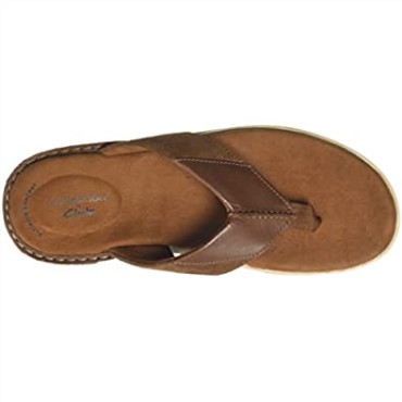 Sandalias Ellison Easy Cuero Marrón Clarks
