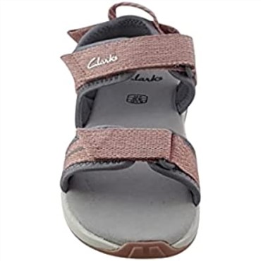 Sandalias Clarks Expo Mar Rosa Combi Sintético Niña
