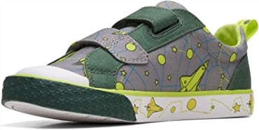 Foxing Lo Kid Textil Lienzo Gris Clarks