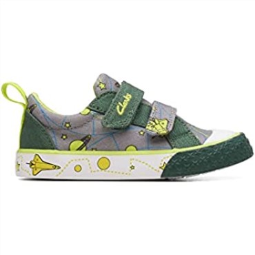 Foxing Lo Niño Pequeño Textil Lona Rey Clarks