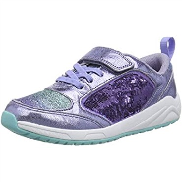 Zapatilla Niña Aeon Flex K Clarks Piel Lila