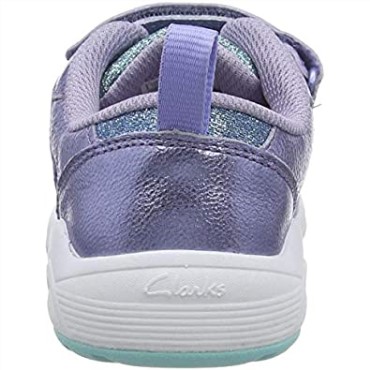 Zapatilla Niña Aeon Flex K Clarks Piel Lila
