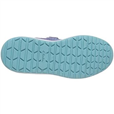 Zapatilla Niña Aeon Flex K Clarks Piel Lila