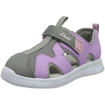 Sandalia Niña Ath Surf T Sintético Lila Clarks