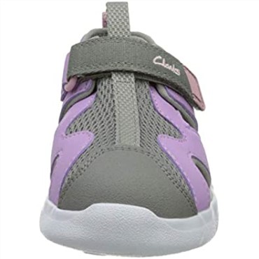 Sandalia Niña Ath Surf T Sintético Lila Clarks