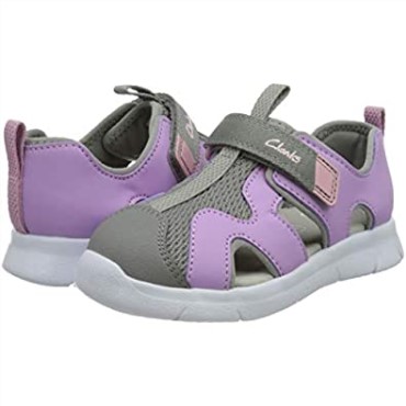 Sandalia Niña Ath Surf T Sintético Lila Clarks