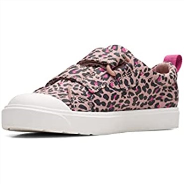 Zapatilla Chica City Bright K Rosa Combi Clarks