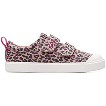 Zapatilla Chica City Bright K Rosa Combi Clarks
