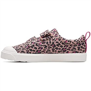 Zapatilla Chica City Bright K Rosa Combi Clarks