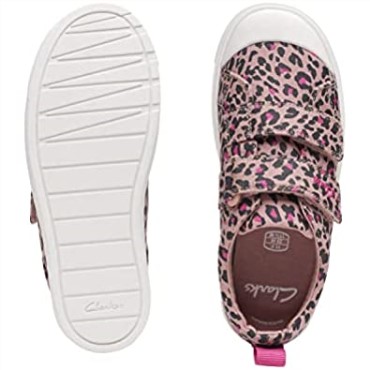 Zapatilla Chica City Bright K Rosa Combi Clarks