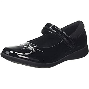 Sandalias De Niña Con Puntera Cerrada Etch Spark K Negro Clarks
