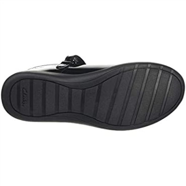 Sandalias De Niña Con Puntera Cerrada Etch Spark K Negro Clarks