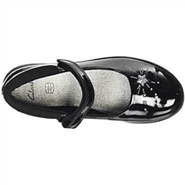 Sandalias De Niña Con Puntera Cerrada Etch Spark K Negro Clarks
