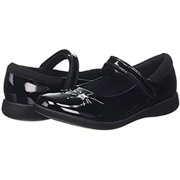 Sandalias De Niña Con Puntera Cerrada Etch Spark K Negro Clarks