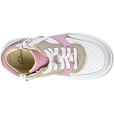 Zapatilla Niña Fawn Peak T Clarks Piel Rosa