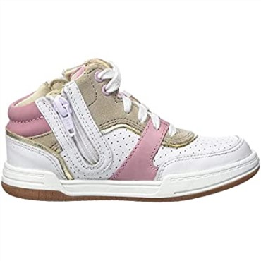 Zapatilla Niña Fawn Peak T Clarks Piel Rosa