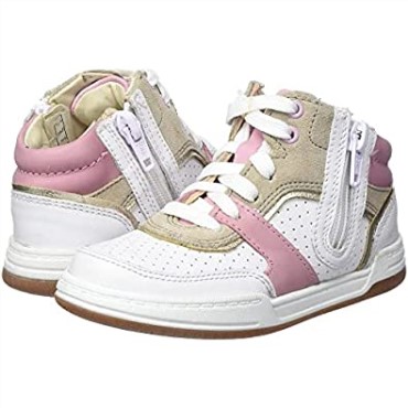 Zapatilla Niña Fawn Peak T Clarks Piel Rosa