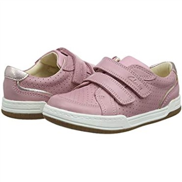 Zapatilla Niña Fawn Solo K Piel Rosa Claro Clarks