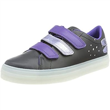 Zapatilla De Niña Flare Fly K Clarks Combinación Negra