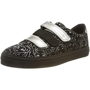 Zapatilla Niña Nova Tale K Negra Combinación Clarks