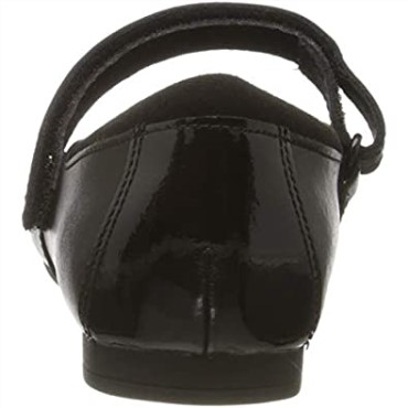Bailarinas Niña Scala Gem Y Clarks Piel Negra