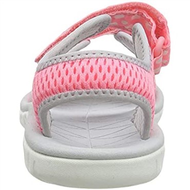 Sandalias De Niña Surf Tide K Sling Back Clarks Rosa Rosa Combi Rosa Combi