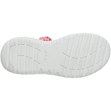 Sandalias De Niña Surf Tide K Sling Back Clarks Rosa Rosa Combi Rosa Combi