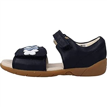 Sandalias Niña Zora Finch T Punta Cerrada Azul Marino Clarks
