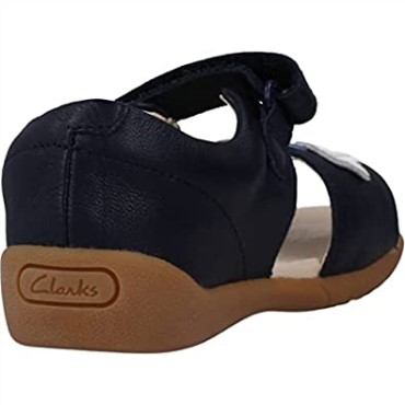 Sandalias Niña Zora Finch T Punta Cerrada Azul Marino Clarks