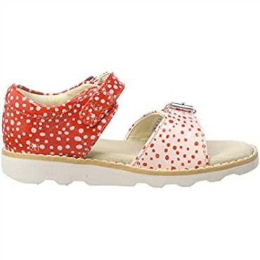 Sandalias De Niña Crown Bloom T Sling Back Naranja Clarks