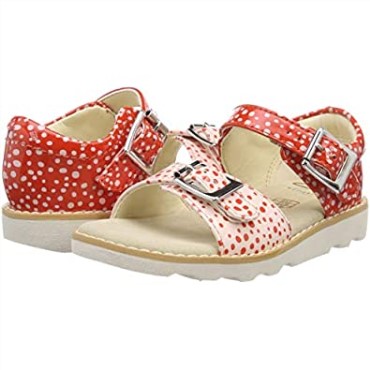 Sandalias De Niña Crown Bloom T Sling Back Naranja Clarks