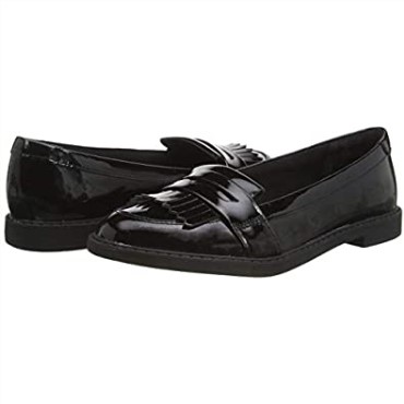 Bailarinas De Niña Draw Shine Negro Clarks