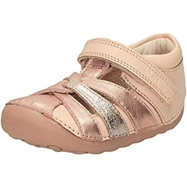 Zapatos De Niñas 2 Niño Little Mae Oro Rosa Clarks