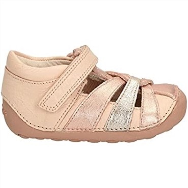 Zapatos De Niñas 2 Niño Little Mae Oro Rosa Clarks