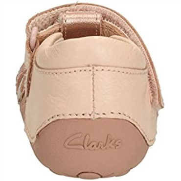 Zapatos De Niñas 2 Niño Little Mae Oro Rosa Clarks