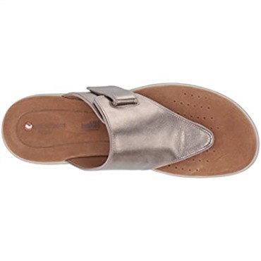 Sandalias De Mujer Un Karely Dew Destalonadas En Piel Dorada Metalizada Clarks