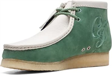 Nobuk Verde Clarks Hombre Originals Wallabee Bt Vcy Nubuck Verde