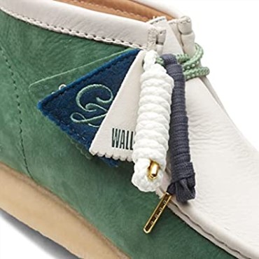 Nobuk Verde Clarks Hombre Originals Wallabee Bt Vcy Nubuck Verde