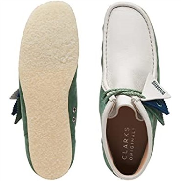 Nobuk Verde Clarks Hombre Originals Wallabee Bt Vcy Nubuck Verde